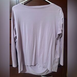 Lululemon Women's Lavender Long Sleeve Top